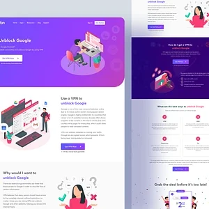 Landing Page Design